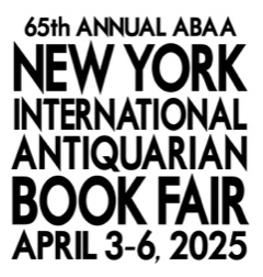 65th Annual ABAA New York International Antiquarian Book Fair